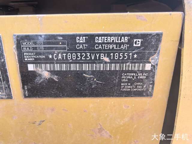 卡特彼勒 323D液压 挖掘机