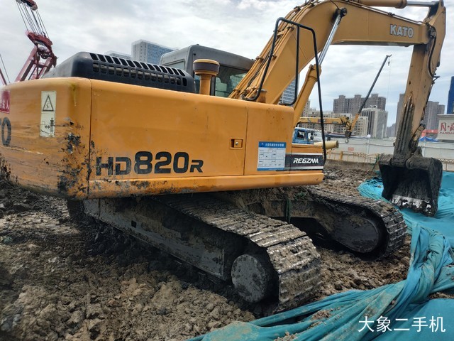 加藤 HD820E 挖掘机