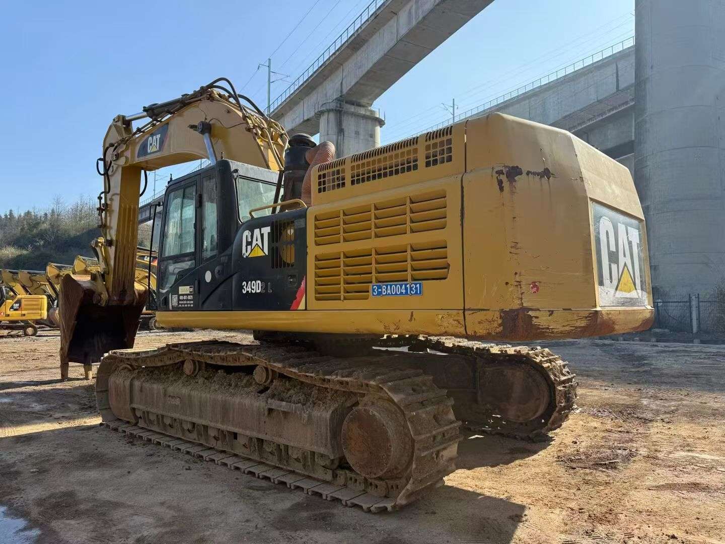 Caterpillar 349D2L photo